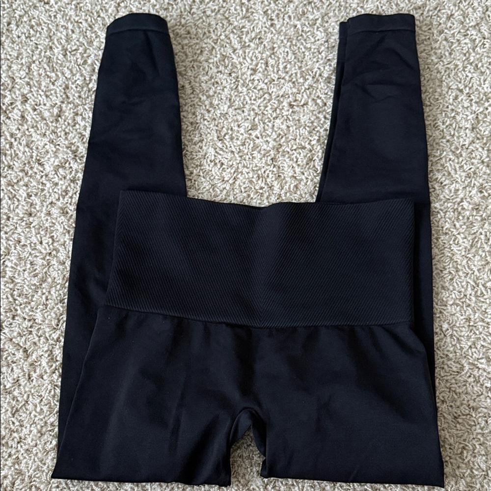 Assets By Spanx Black Leggings